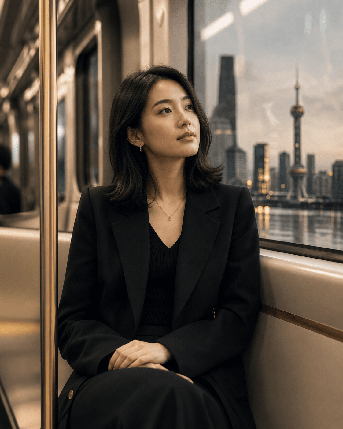 Lisa,28 岁,在地铁上刷 forex 入门视频